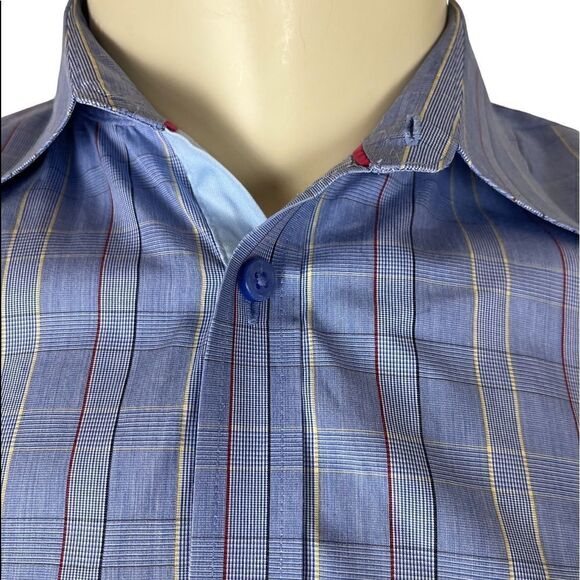 Men’s Moods of Norway Dress Shirt Size M Excellent Pre-Owned Condition - Picture 3 of 12